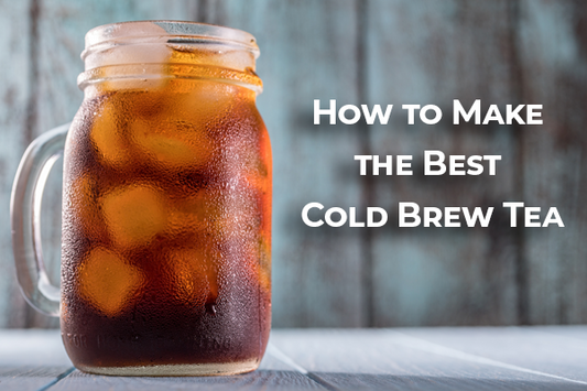 Enjoy cold brew tea as a healthy alternative to coffee. This is how you make cold brew tea.